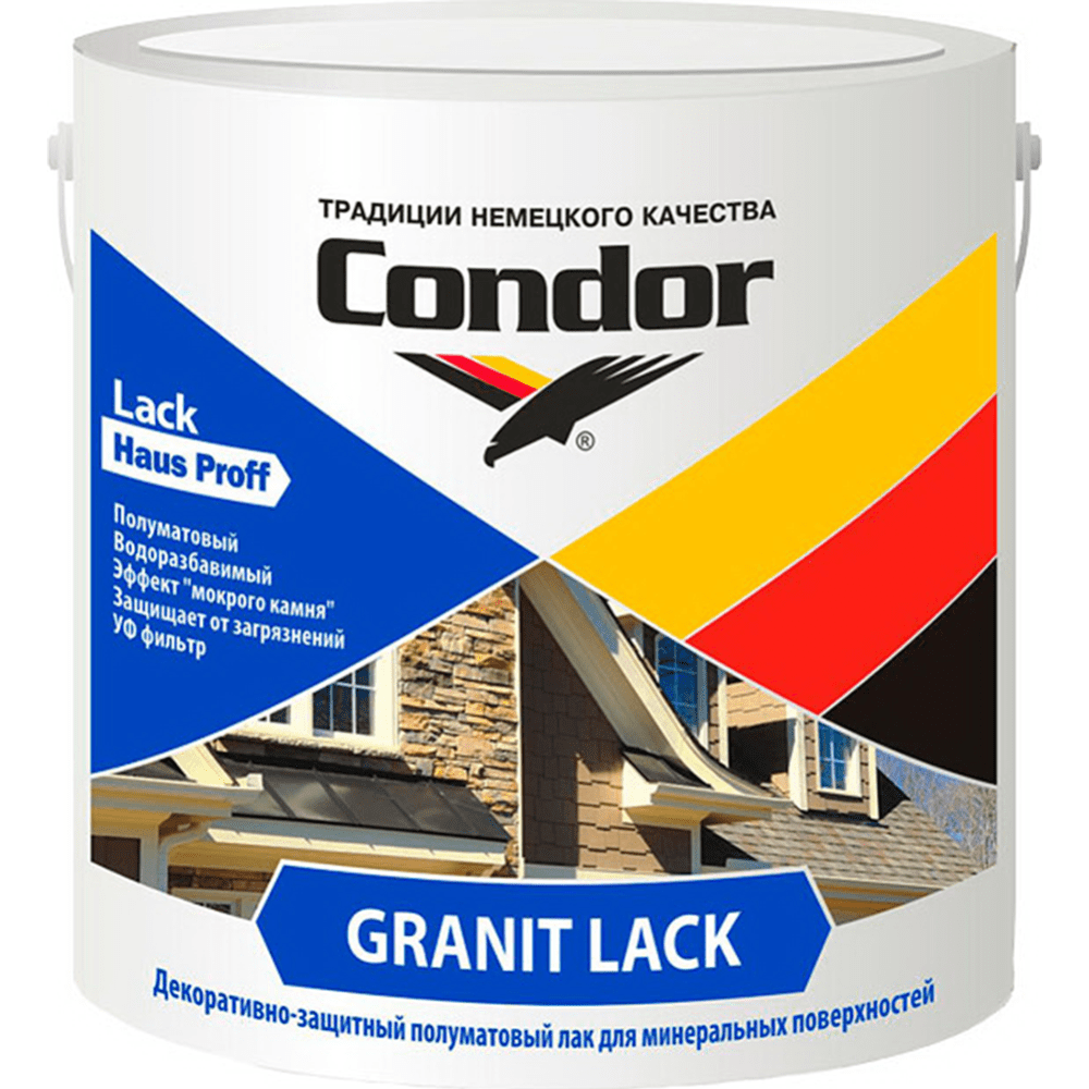Лак ВД-АК «Granit Lack» (Гранит Лак) банка 2,3кг.