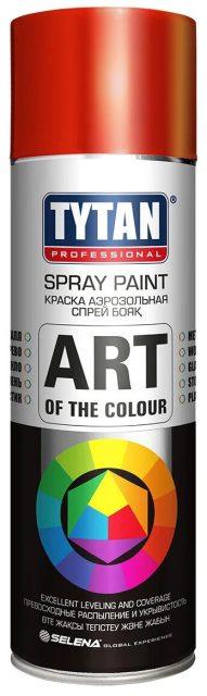 TYTAN PROFESSIONALART OF THE COLOUR краска аэрозольная,RAL3020, красный (400мл)