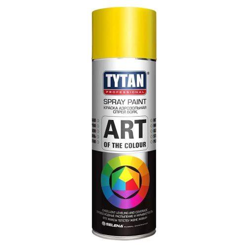 TYTAN PROFESSIONALART OF THE COLOUR краска аэрозольная, RAL 1018, желтая (400мл)