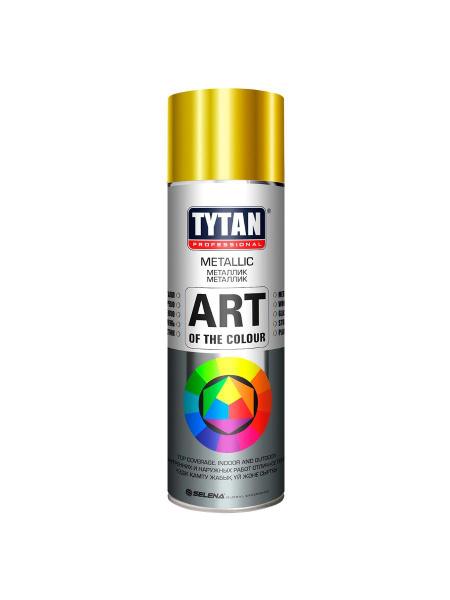 TYTAN PROFESSIONALART OF THE COLOUR краска аэрозольная,RAL270M, золотой металлик (400мл)
