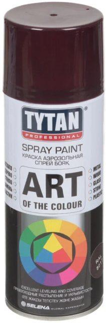 TYTAN PROFESSIONALART OF THE COLOUR краска аэрозольная,RAL8017, коричневый (400мл)